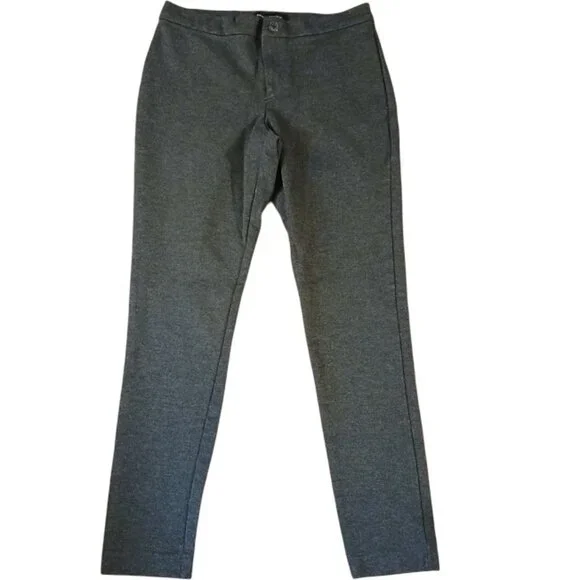 BANANA REPUBLIC Dark Gray Ponte Stretch Dress Pants NWOT - Picture 2 of 10